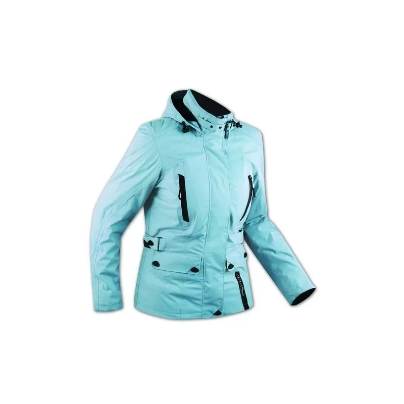 Motorcycle Jacket A-Pro Paris Lady Azure