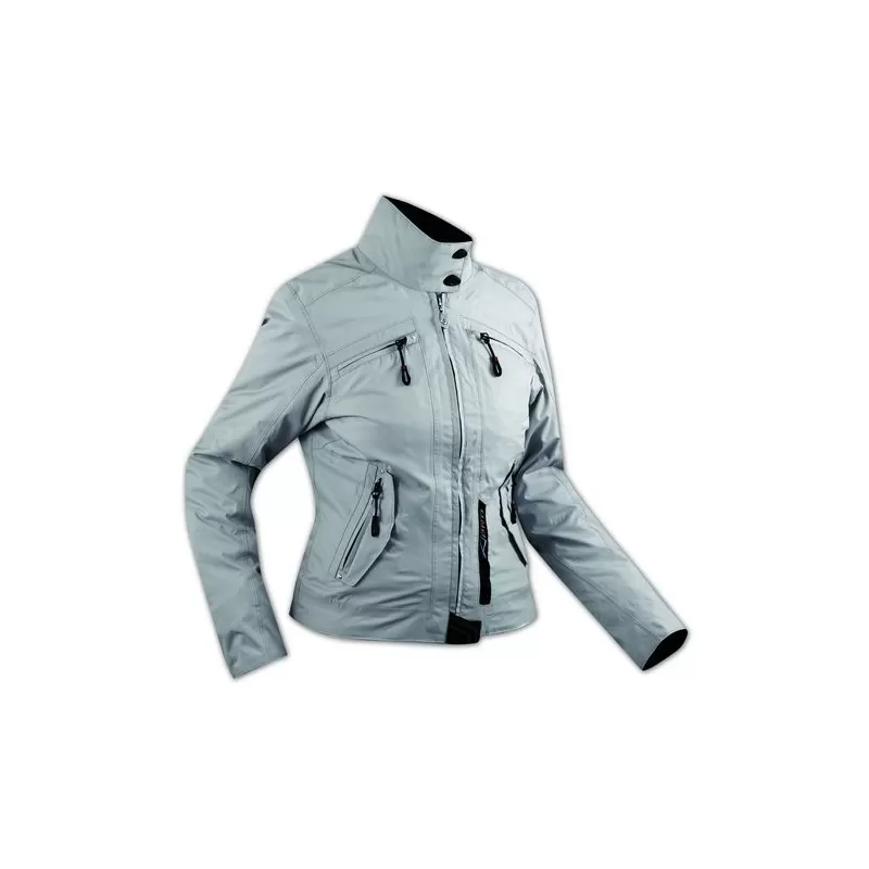 Motorcycle Jacket A-Pro Dea-Lady Grey