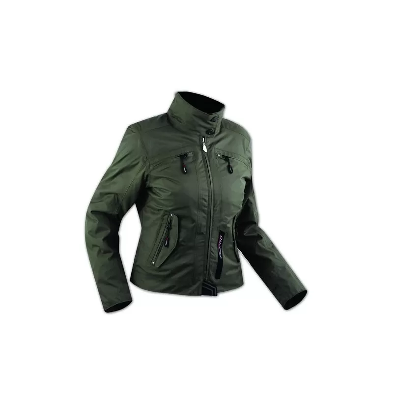 Motorcycle Jacket A-Pro Dea-Lady Green