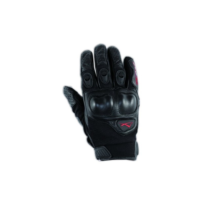 Leather Gloves A-Pro Block Black