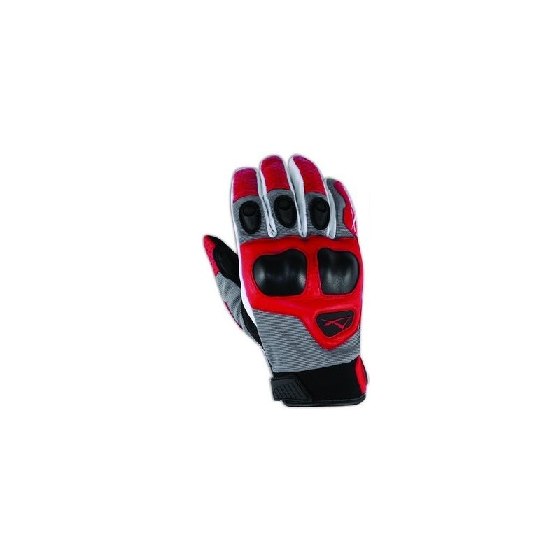 Guanto Moto A-Pro Block Grey-Red