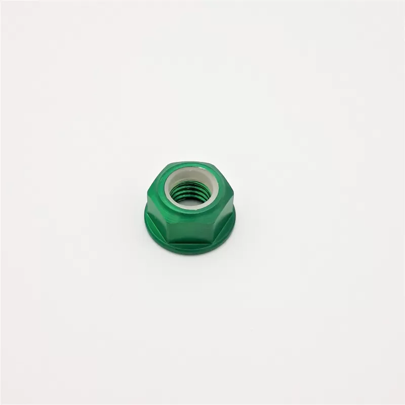 Lightech Dado Autobloccante M4 Ergal Verde 0011M04VER