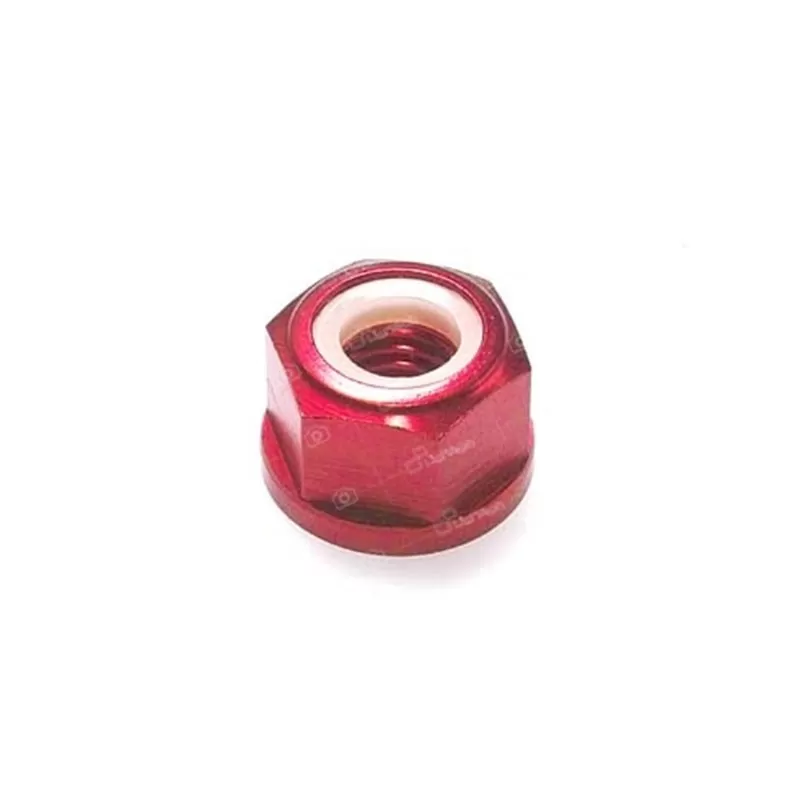 Lightech Self Locking Nut M12 X 1,50 Red 0013M12150ROS