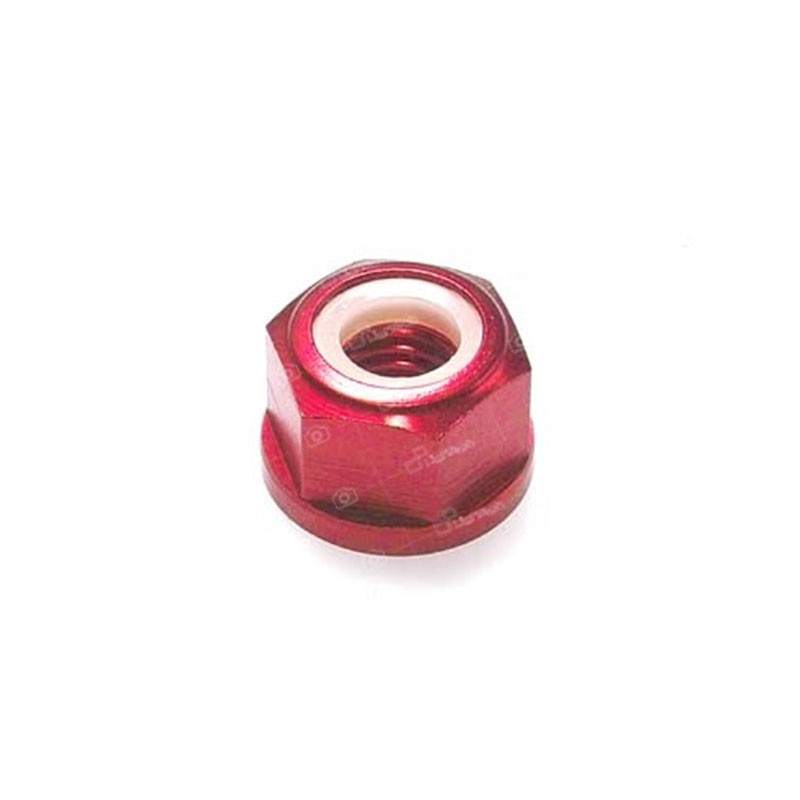 Lightech M10 X 1,50 Écrou Auto-Bloquant Ergal Rouge 0011M10150ROS