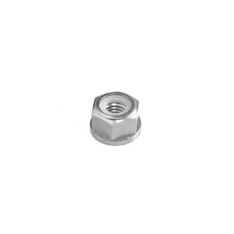 Lightech M6 Ergal Silver Auto-Locking Nut 0011M06SIL