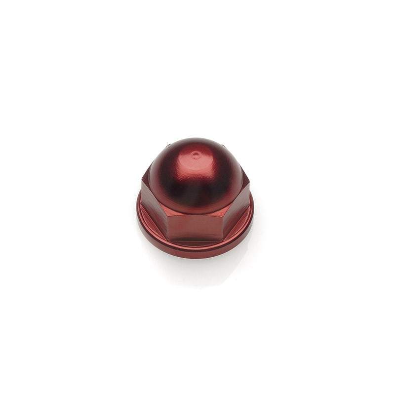 Lightech Porca Cega M8 Ergal Vermelho 0016M08ROS