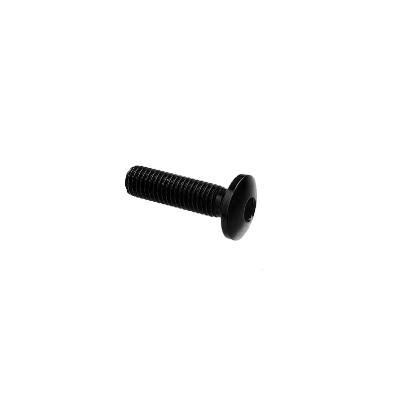 Lightech Button Head Ergal Cl 002 M4 L. 15 Head Ø10  Ergal (7075 T6) GlossyBlack 002M4015NER