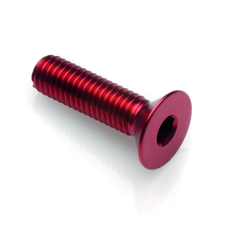 Lightech Vite Testa Piana Svas. Erg. Cl 005 M4 L. 40 Rosso 005M4040ROS