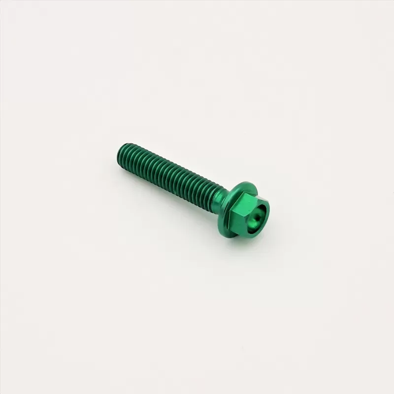 Lightech Hexagonal Head Ergal Cl 004 M5 L. 20 Green 004M5020VER