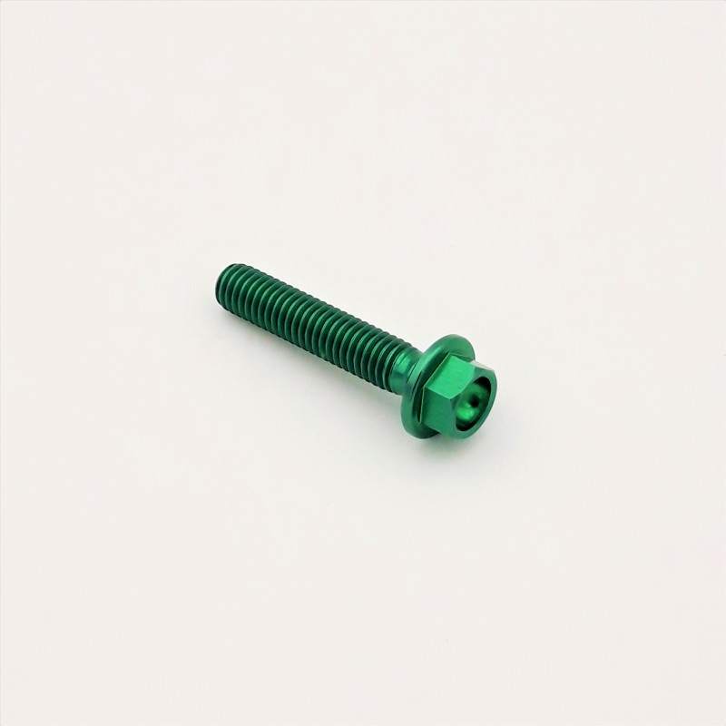 Lightech Hexagonal Head Ergal Cl 004 M6 L. 40 Green 004M6040VER