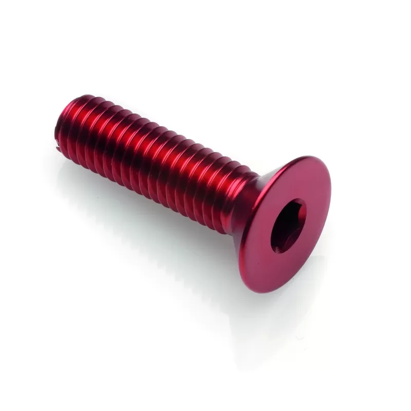 Lightech Vite Testa Piana Svas. Erg. Cl 005 M4 L. 20 Rosso 005M4020ROS