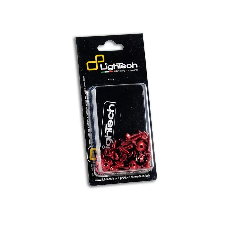 Lightech Kit De Parafuso Vermelho Carena 1DMCROS