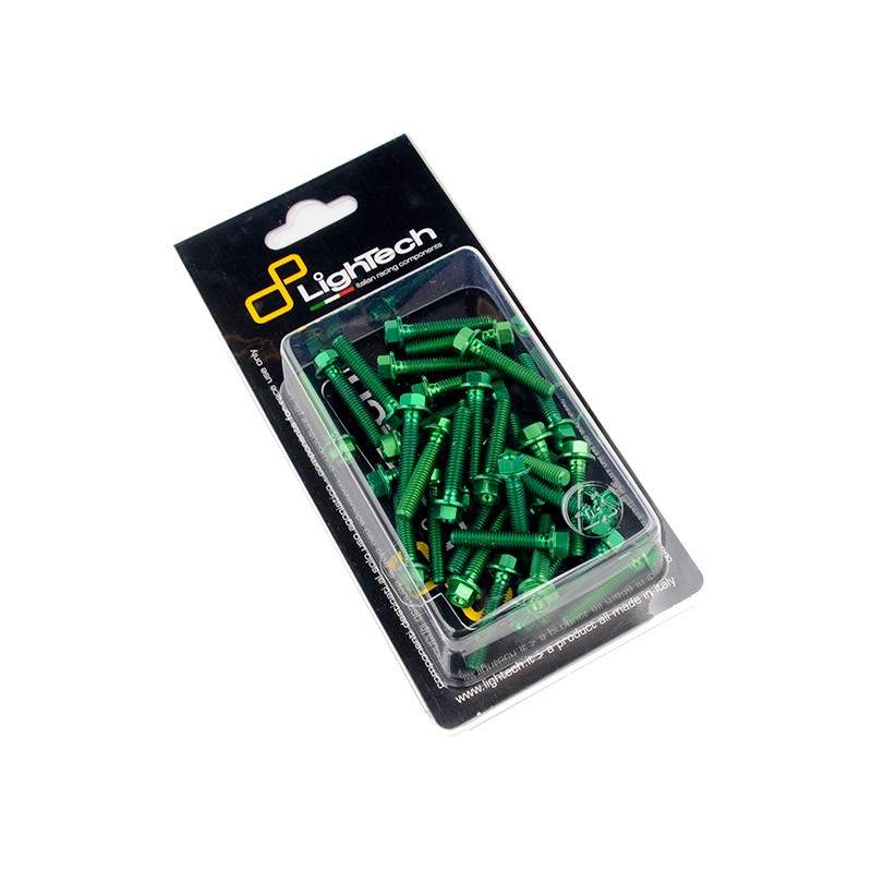 Lightech Fairing Bolts Kit Green 1K1CVER