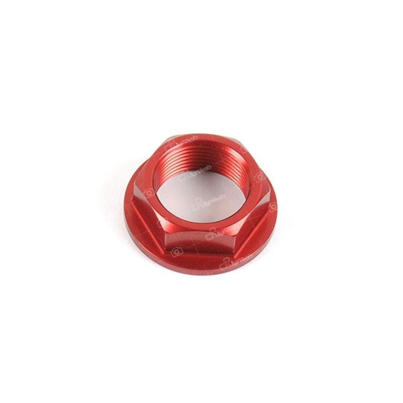 Lightech Porca Especial 25 X 1,00 Ergal Vermelho D002ROS