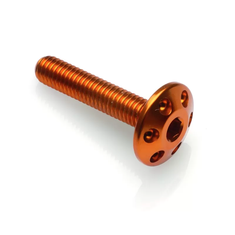 Lightech Drilled Screw M6 X 15 Gold FORM615ORO