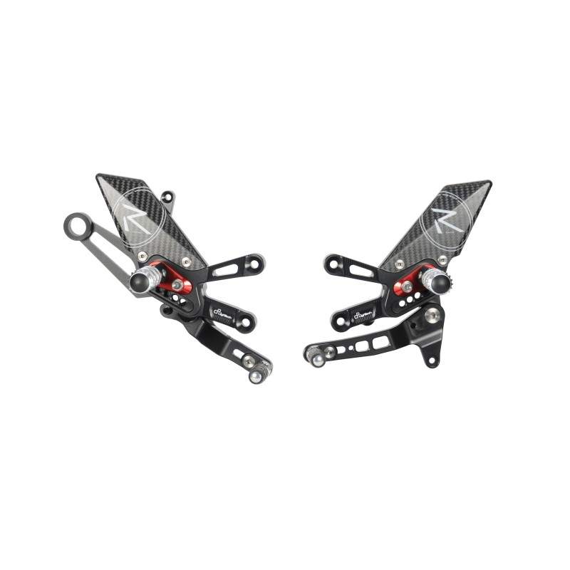 Lightech r Version Ajustable Rear Sets , Standard Shifting  FTRAP005R