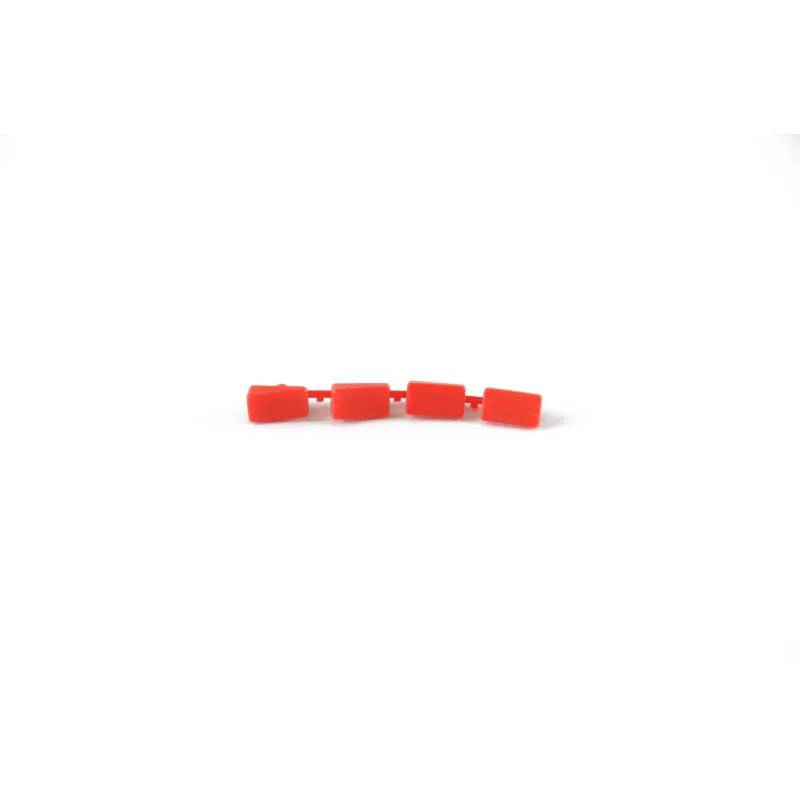 Lightech Soft Touch Lever Rubber Insert Red GM001ROS