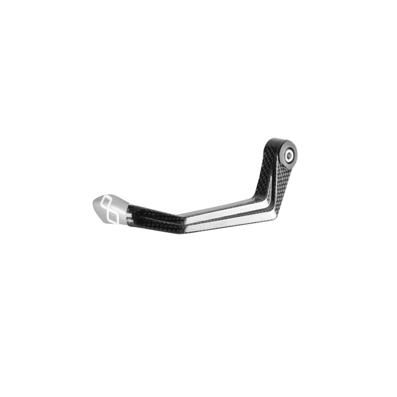 Lightech Clutch Lever  Guard - Carbon - Wheelbase L132 Mm Silver ISS116LCSIL