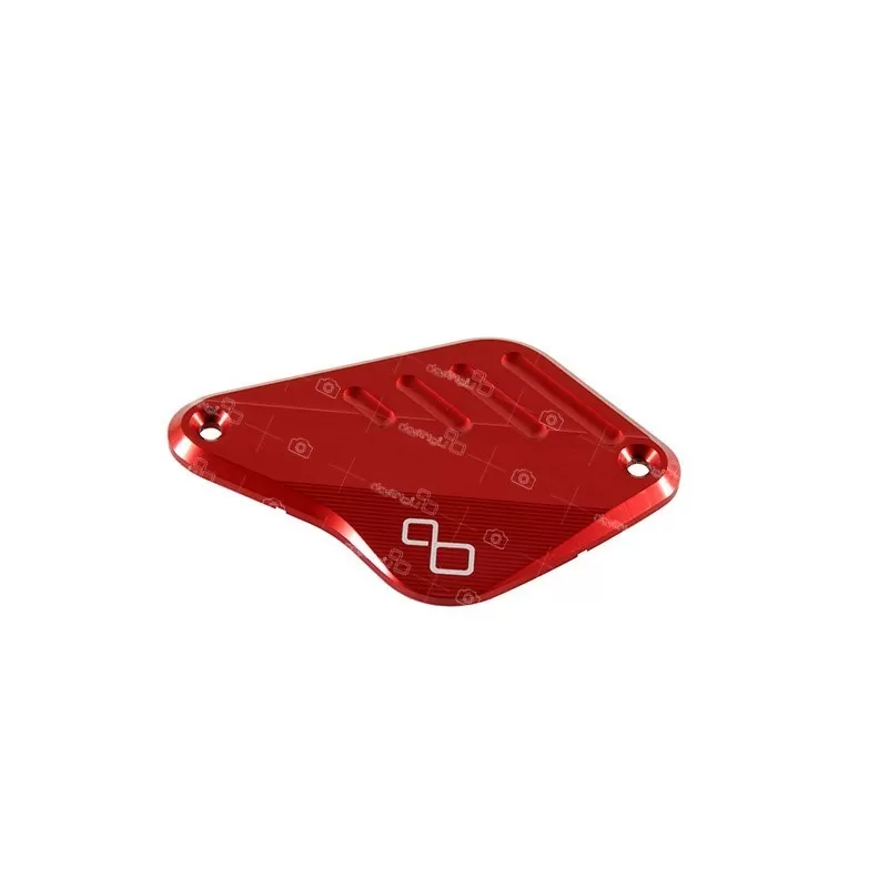 Lightech Clutch/Brake Pump Reservoir Cover Red FFC09ROS