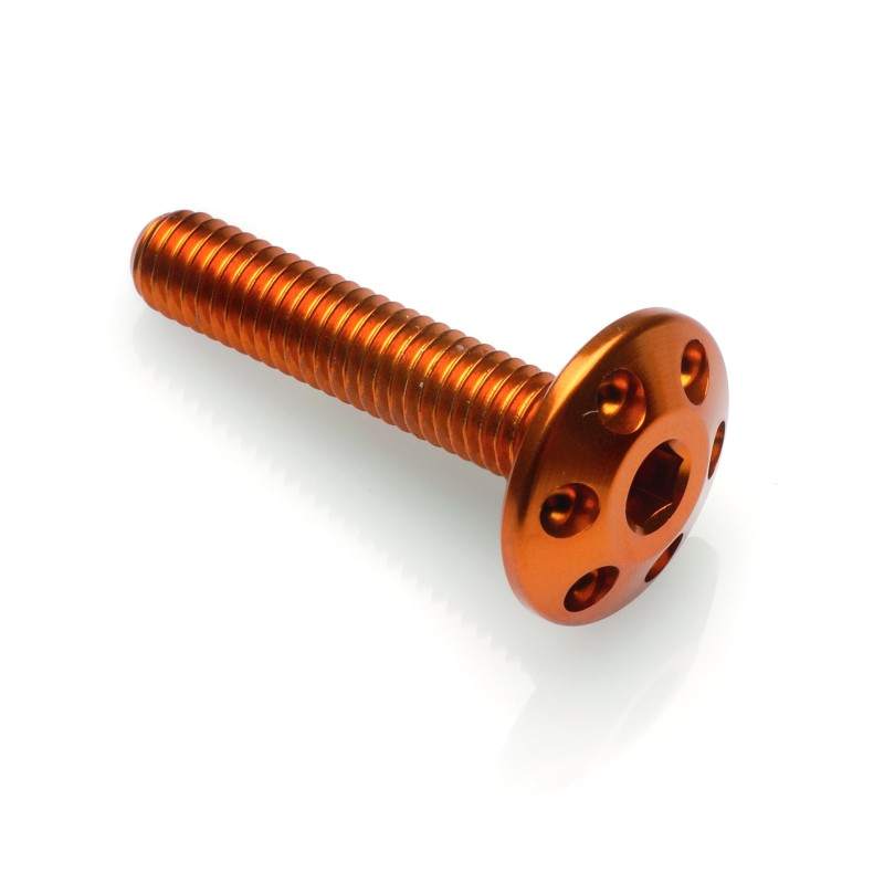 Lightech Drilled Screw M6 X 30 Gold FORM630ORO