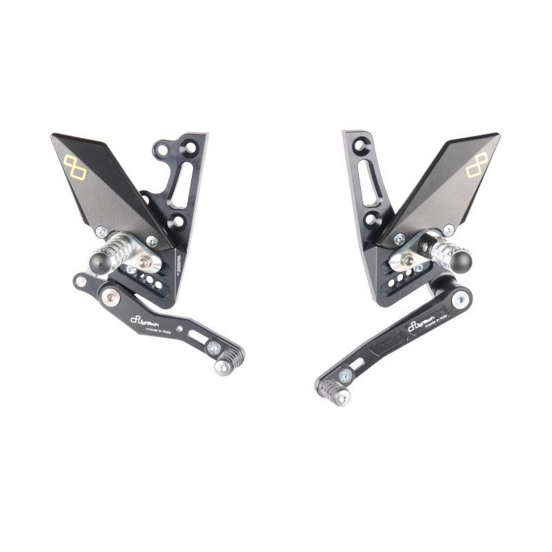 Lightech Adjustable Rear Sets With Fixed Foot Pegs  FTRTR003