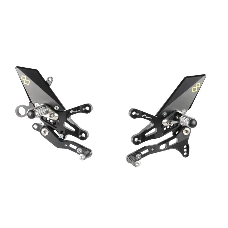 Lightech Adjustable Rear Sets With Fold Up Foot Pegs  FTRAP004W