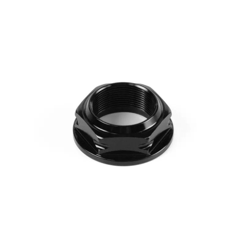 Lightech Special Nut35x 1,5 Ergal  (Contact Surface D55) GlossyBlack D023NER