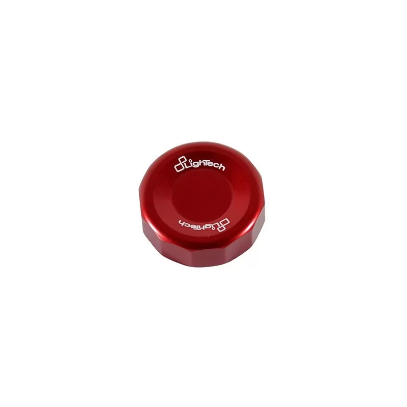 Lightech Clutch/Brake Pump Reservoir Cover Red FFC03ROS