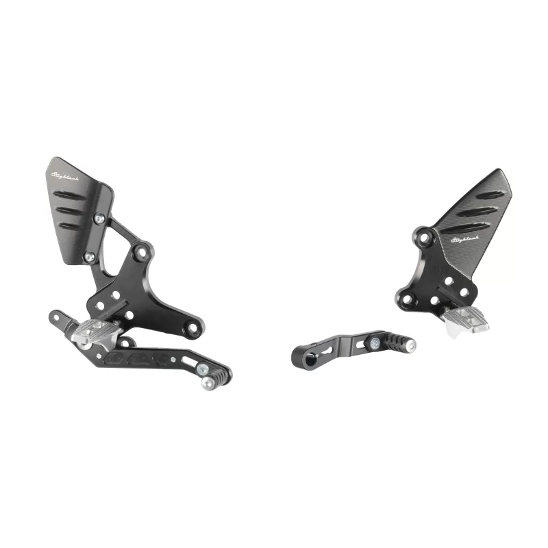 Lightech Adjustable Rear Sets With Fold Up Foot Pegs  FTRBM005W