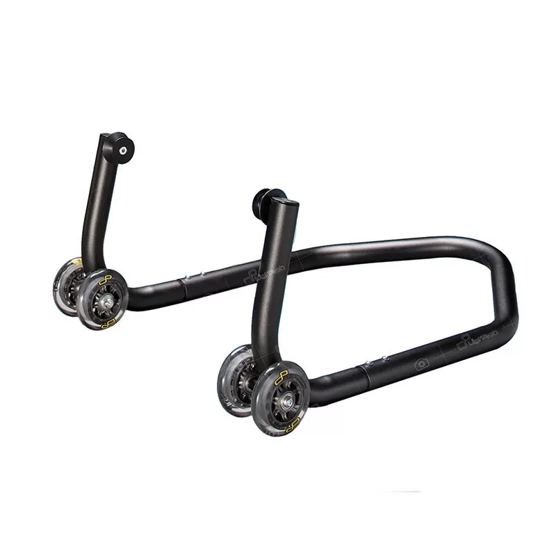 Lightech Modular Iron Rear Stand With Rollers And 4 Wheels  RSF039R