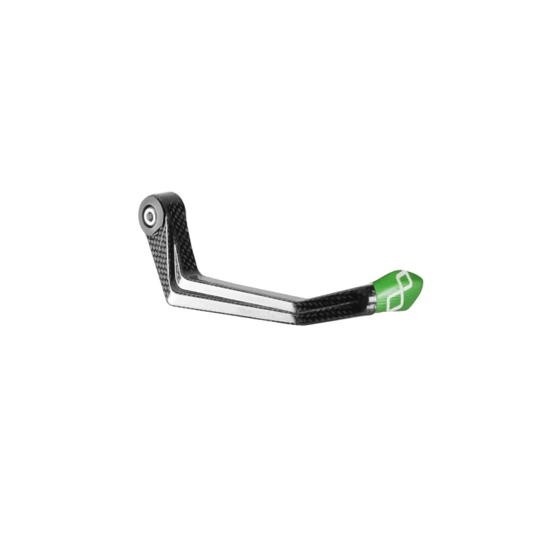 Lightech Brake Lever Guard - Carbon- Wheelbase L132 Mm Green ISS115RCVER