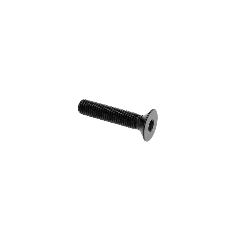 Lightech Flared Flat Head Screw Ergal Cl 005 M5 L. 35 GlossyBlack 005M5035NER