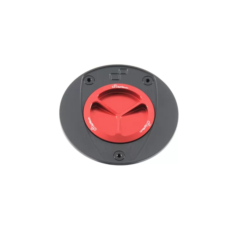 Lightech Fuel Tank Cap with Spin Locking Red TFN215ROS