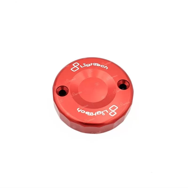 Lightech Clutch/Brake Pump Reservoir Cover Red FBC04ROS