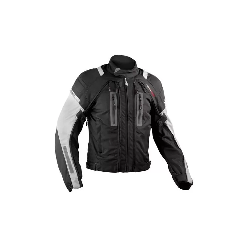 A-Pro Areotech Black-Grey Giacca Moto Touring