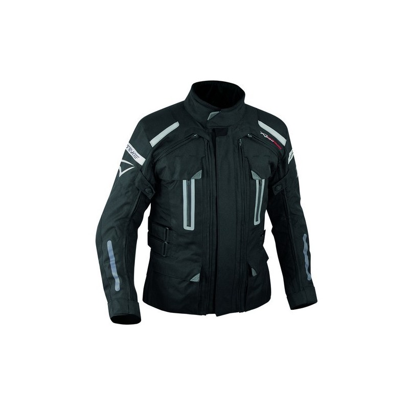 A-Pro Turatek Black Touring Motorcycle Jacket