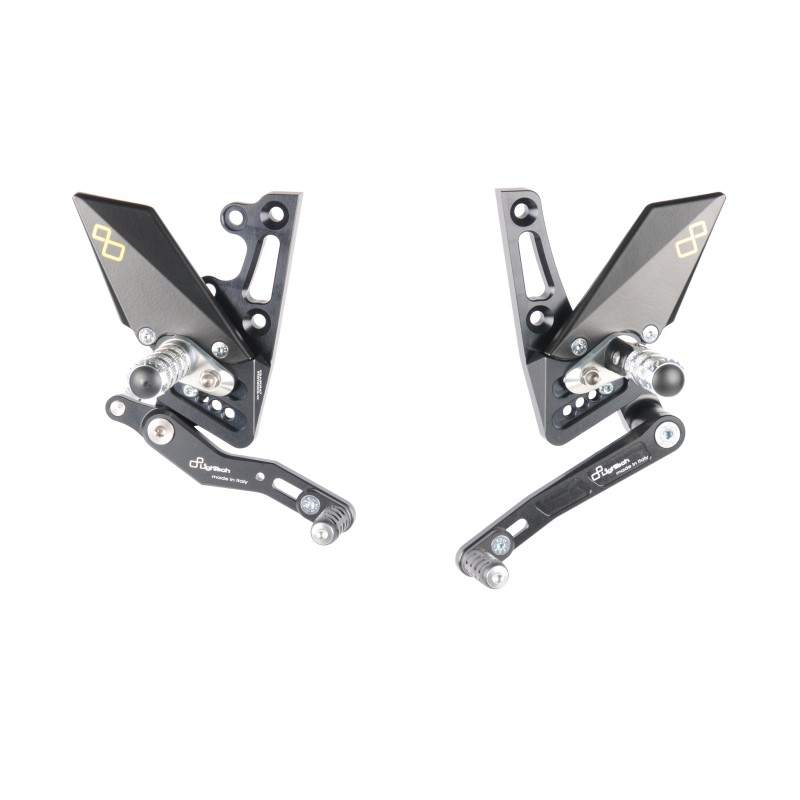 Lightech Adjustable Rear Sets With Fold Up Foot Pegs  FTRTR003W