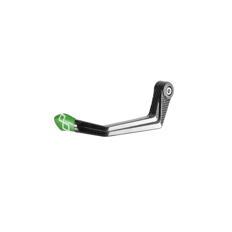 Lightech Clutch Lever  Guard - Carbon - Wheelbase L132 Mm Green ISS116LCVER