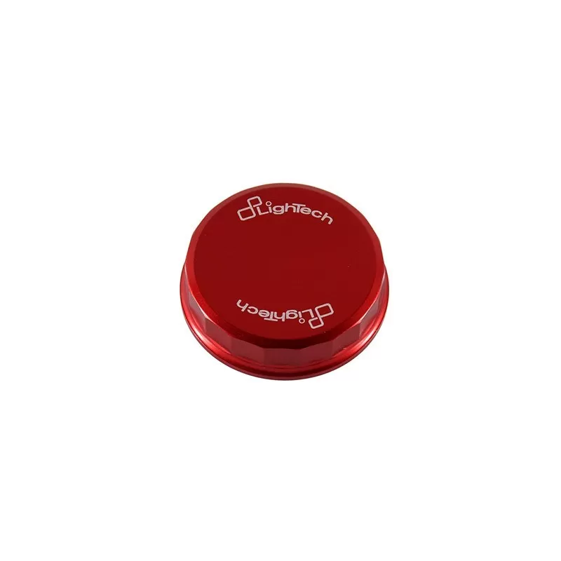 Lightech Clutch/Brake Pump Reservoir Cover Red FBC06ROS