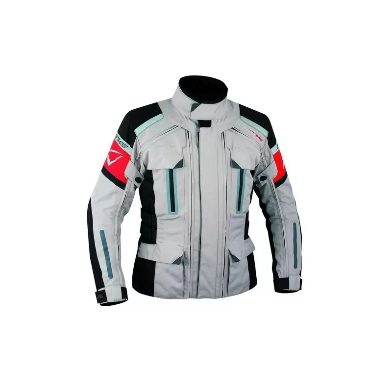 A-Pro Turatek Grey Touring Motorcycle Jacket