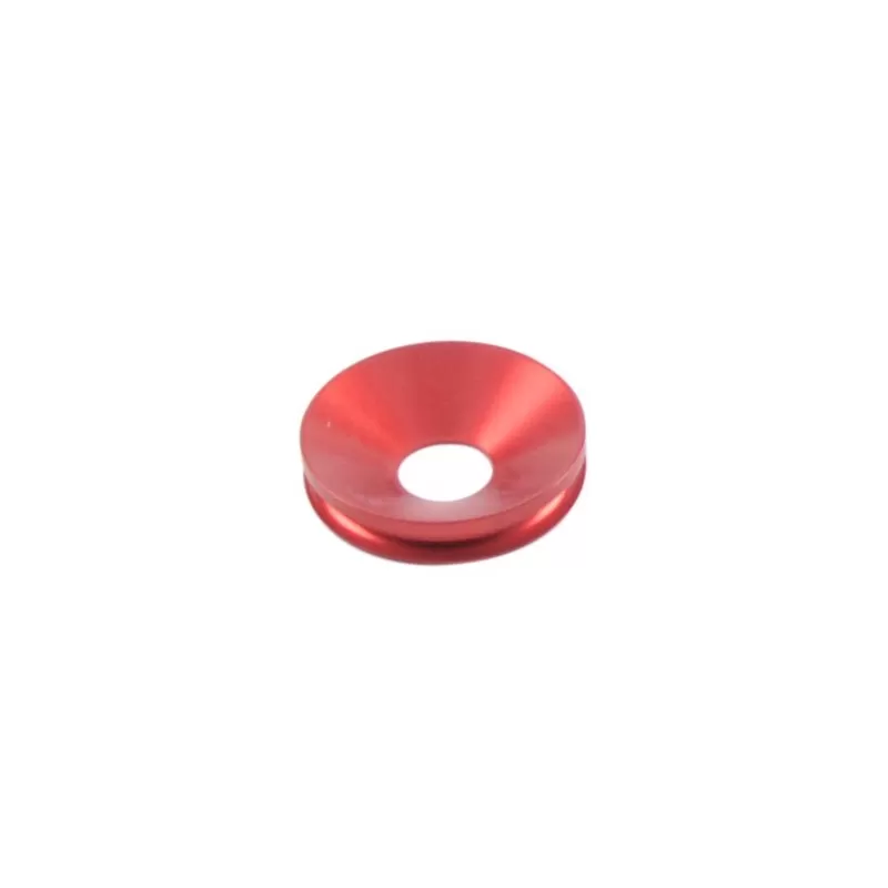 Lightech Pair of Alluminium insert for Wheel Axle Sliders Red KWAP001ROS