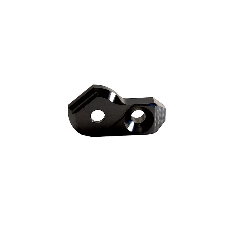 Lightech Footpeg Holder Brake Side MattBlack FTR507NER