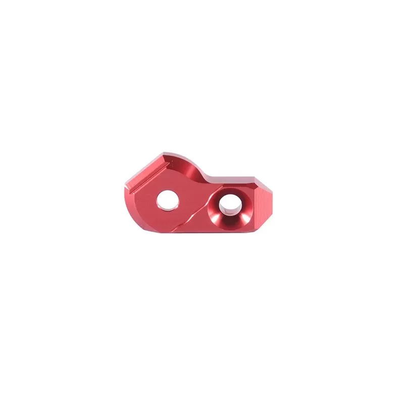 Lightech Footpeg Holder Brake Side Red FTR507ROS