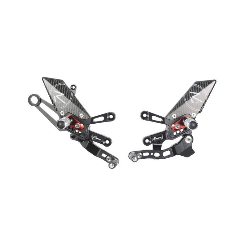 Lightech r Version Ajustable Rear Sets , Reverse Shifting  FTRAP006R