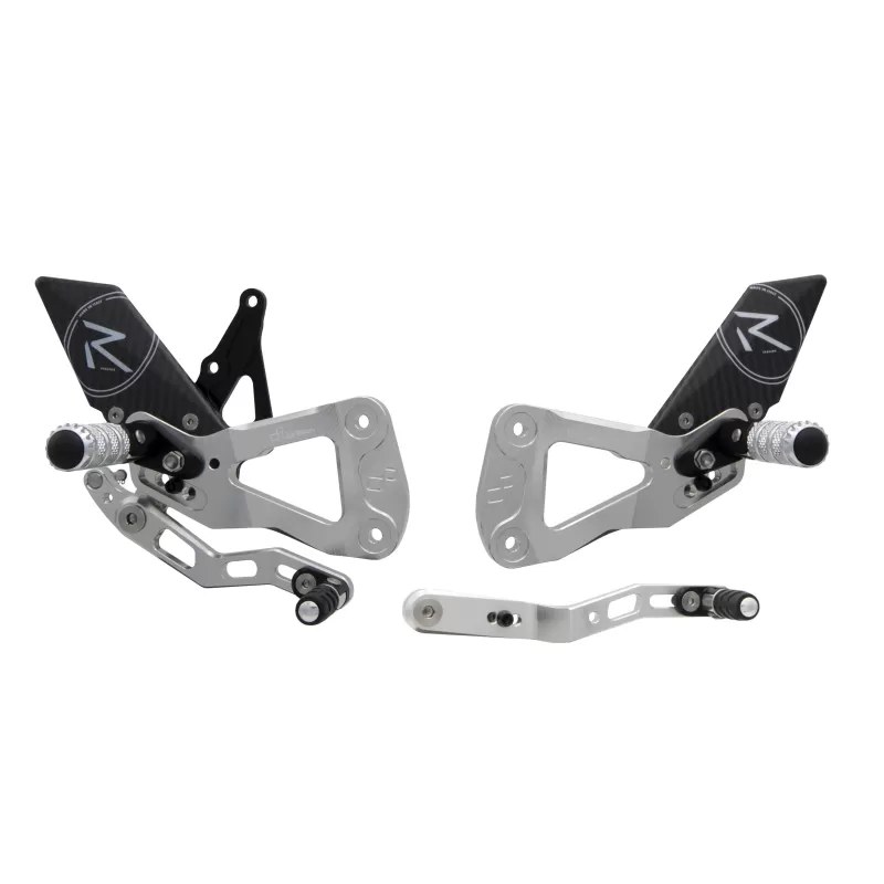 Lightech R Version Rear Sets / Silver  FTRSU004RSIL