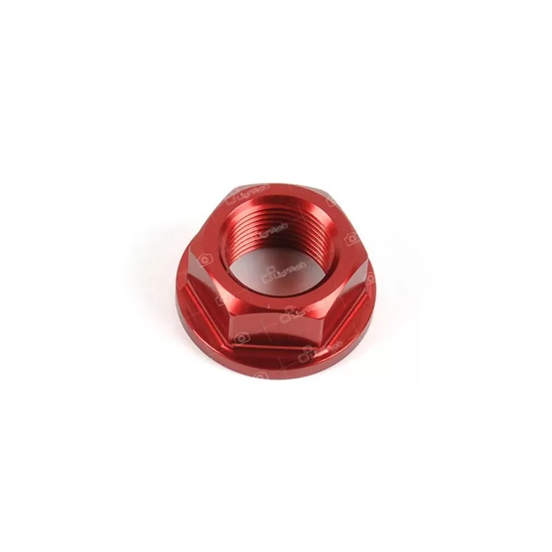 Lightech Noix Spéciale 22 X 1,50 Ergal Rouge D018ROS