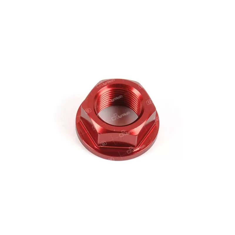 Lightech Noix Spéciale 16 X 1,50 Ergal Rouge D011ROS