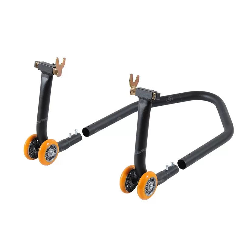 Lightech Suporte Traseiro De Ferro Modular Com Patins De 4 Rodas RSF039P