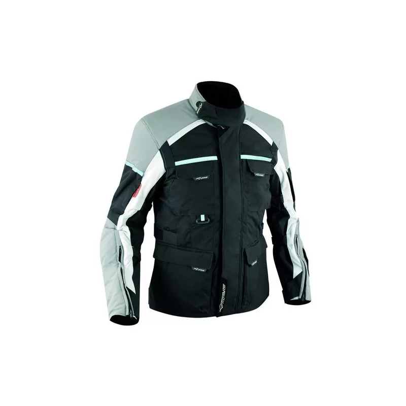 A-Pro Xplorer Grey Touring Motorcycle Jacket