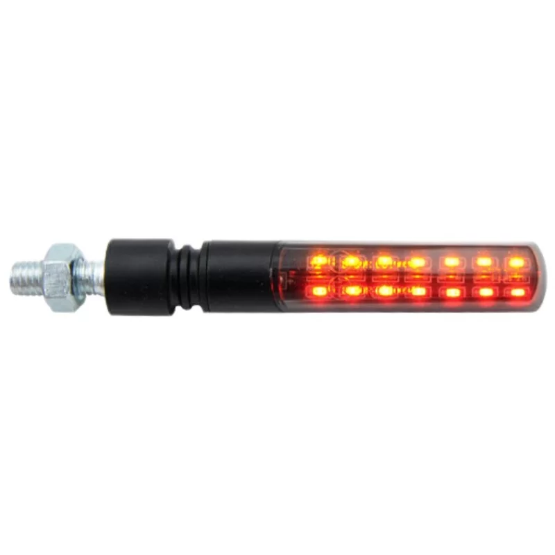 Lightech Turn signals + rear red light + stop light (Pair Of Homologated E8 Led Turn Signals)  FRE923NER